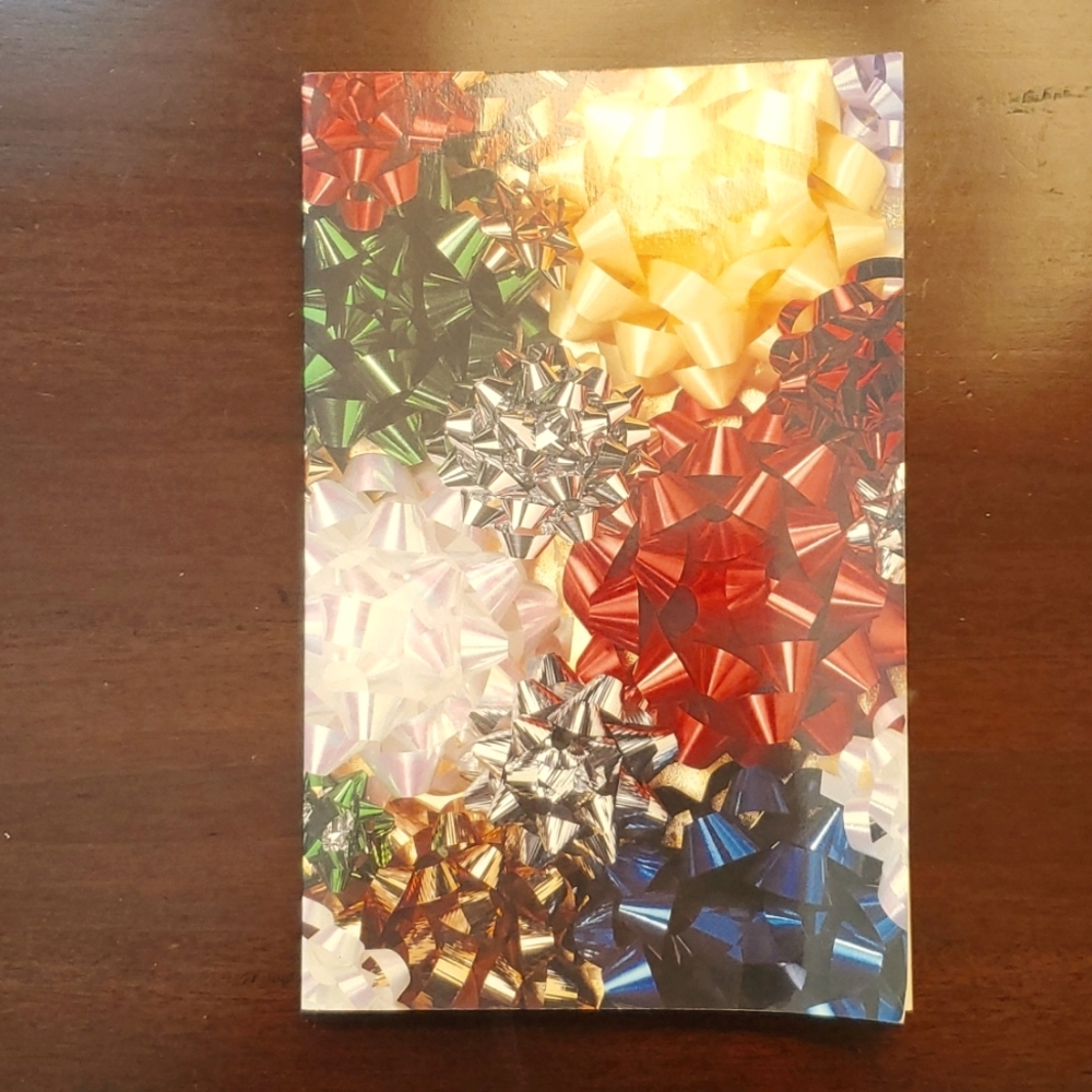 NWOT Journal with Ribbons, lined paper